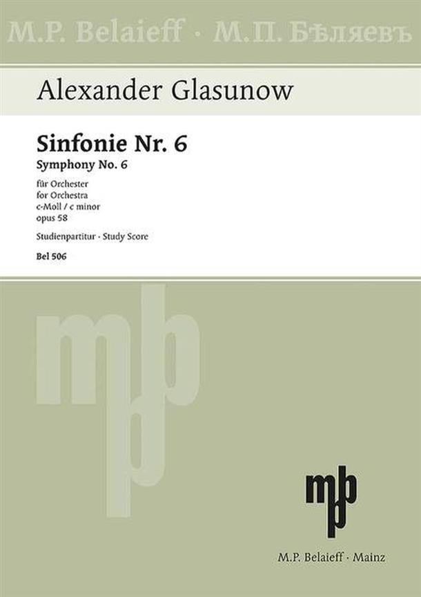 Sinfonie Nr. 6 c-Moll op. 58
